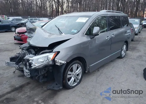2012 Nissan Quest Sl from USA, damaged, VIN JN8AE2KP9C9046622